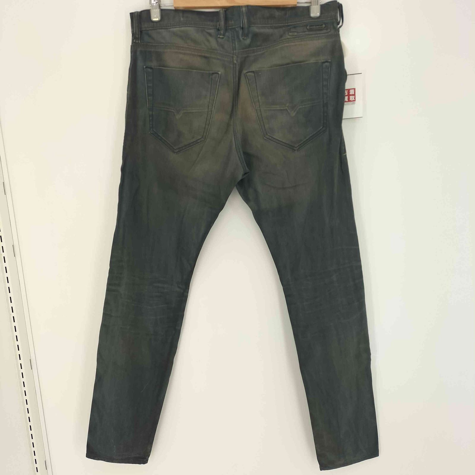 DIESEL TEPPHAR コーティングデニム W27 スリムキャロット DIESEL 