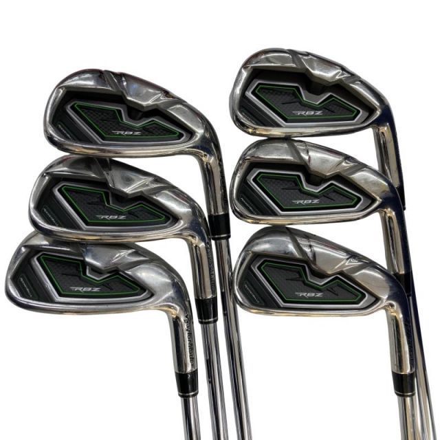 中古】 テーラーメイド RBZ 6S USA アイアンセット IR RBZ スチール 