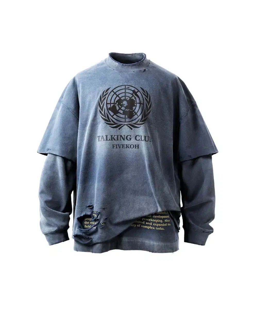 K.A.Z レイヤードロングTシャツ 長袖 Tシャツ オールドイングリッシュ