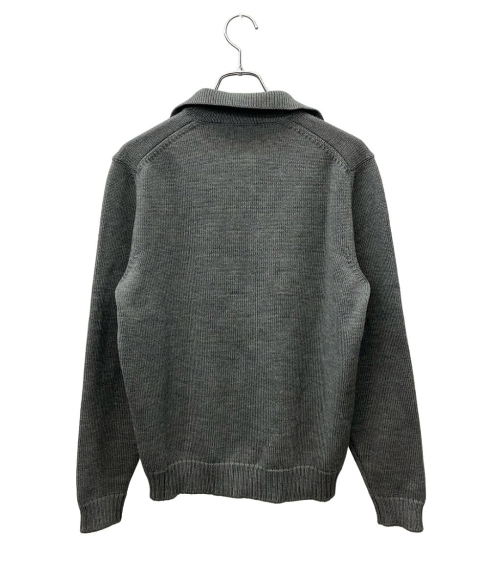 ザノーネ 長袖ニット スキッパー ミドルゲージ  ウール メンズ SIZE 50 (XL) ZANONE