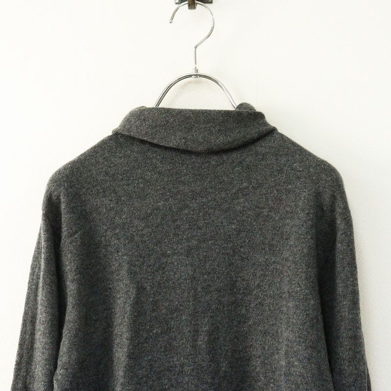 エヴァムエヴァヴィー evam eva vie カシミヤタートルネックニット 2＼チャコールグレー セーター ハイネック【2400014840896】 エヴァムエヴァヴィー evam eva vie カシミヤタートルネックニット 2