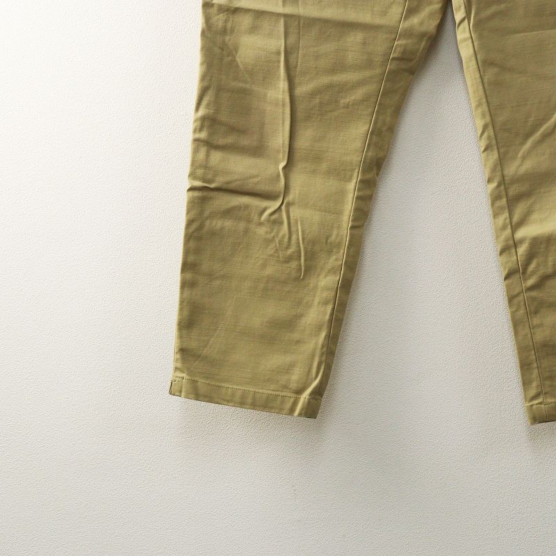 2022SS パラスパレス Pal'las Palace コットン テーパード クロップド