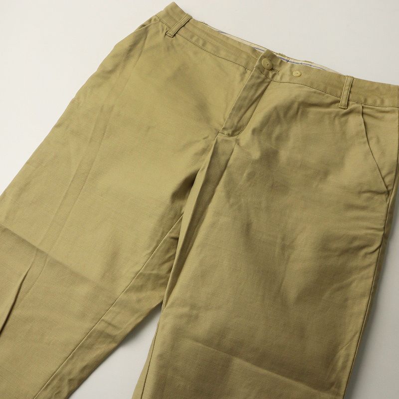 新品未使用 パラスパレス コットンパンツ 2022SS パラスパレス Pal'las Palace コットン テーパード クロップド