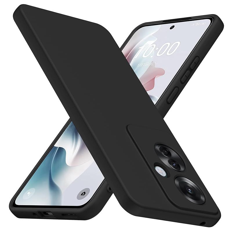 【新品】 【Tgaoleyd】OPPO Reno11 A 用ケース シリコン 耐衝撃 衝撃吸収 ストラップホール付き 指紋防止 オッポ レノ11a 用ケース レンズ保護 tpu ソフトカバー 6.7インチ 一体型液状シリコンカバー 薄型 軽量 人気 携帯カ 1