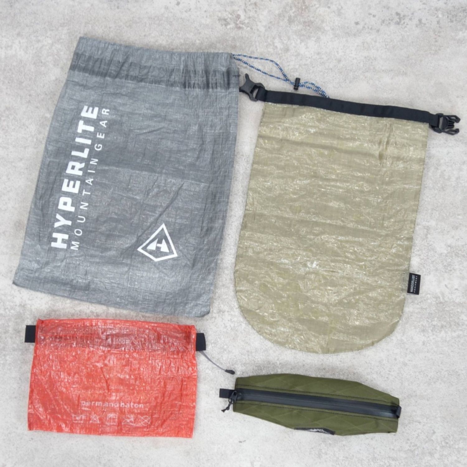 ハイパーライトマウンテンギア HYPERLITE MOUNTAIN GEAR ドローストリング スタッフサック ドライサック UL 登山 ハイク