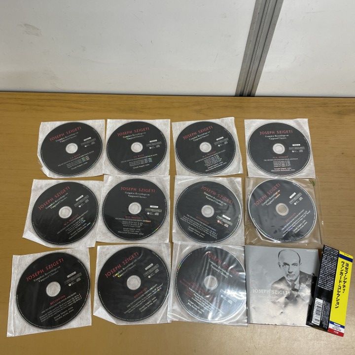 ヨゼフ・シゲティ・ヴァンガード・コレクション シゲティ(VN) アラウ,ホルシ… ヨーゼフ・シゲティ(vn)】 CD； ヴァンガード・コレクション ヴァン