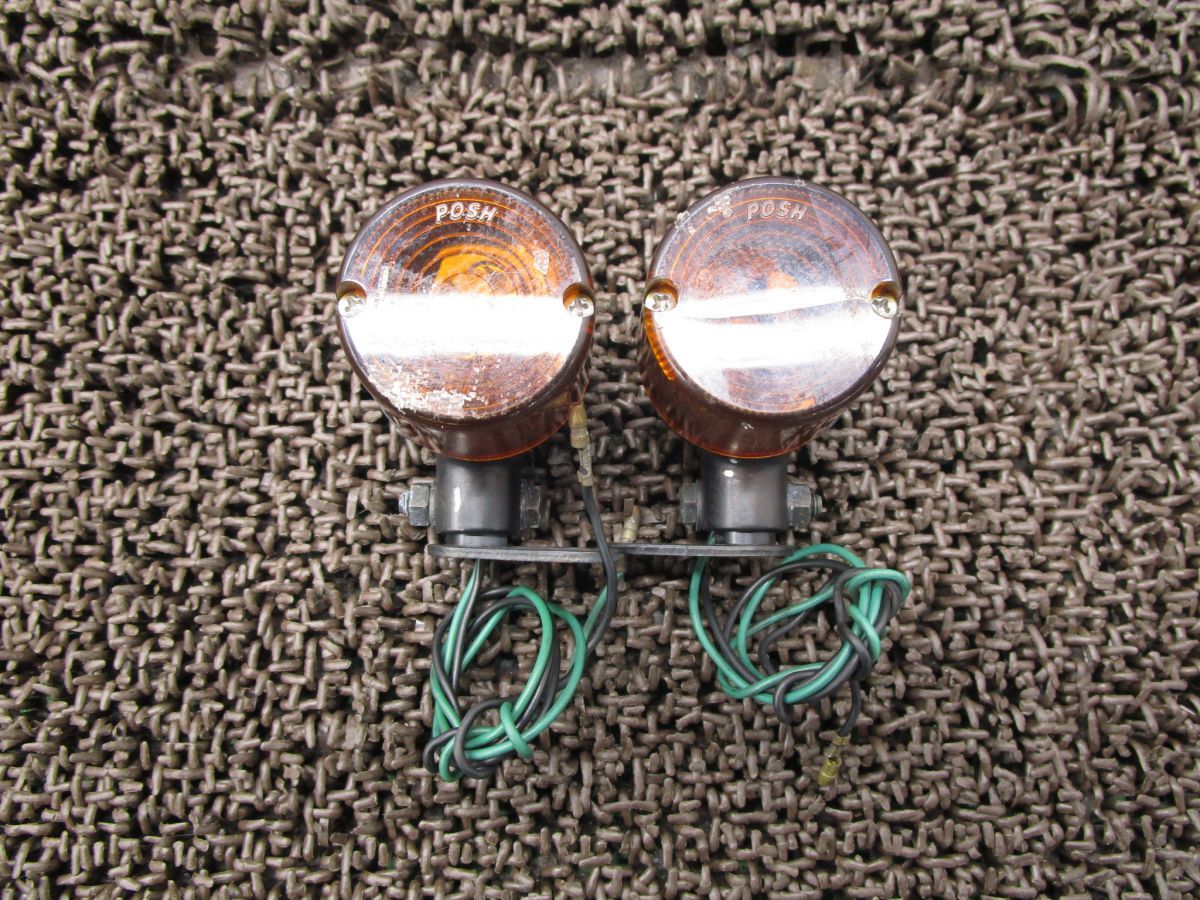 ZX-10R 社外 POSH ウインカー 2個セット ○B2712！ZXT00D カスタム素材