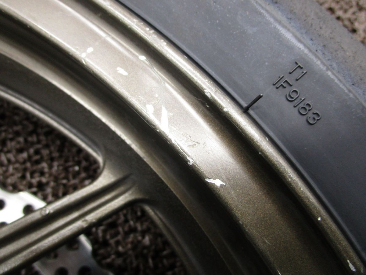 ZX-10R フロントホイール ディスク □B2739！ZXT00D カワサキ