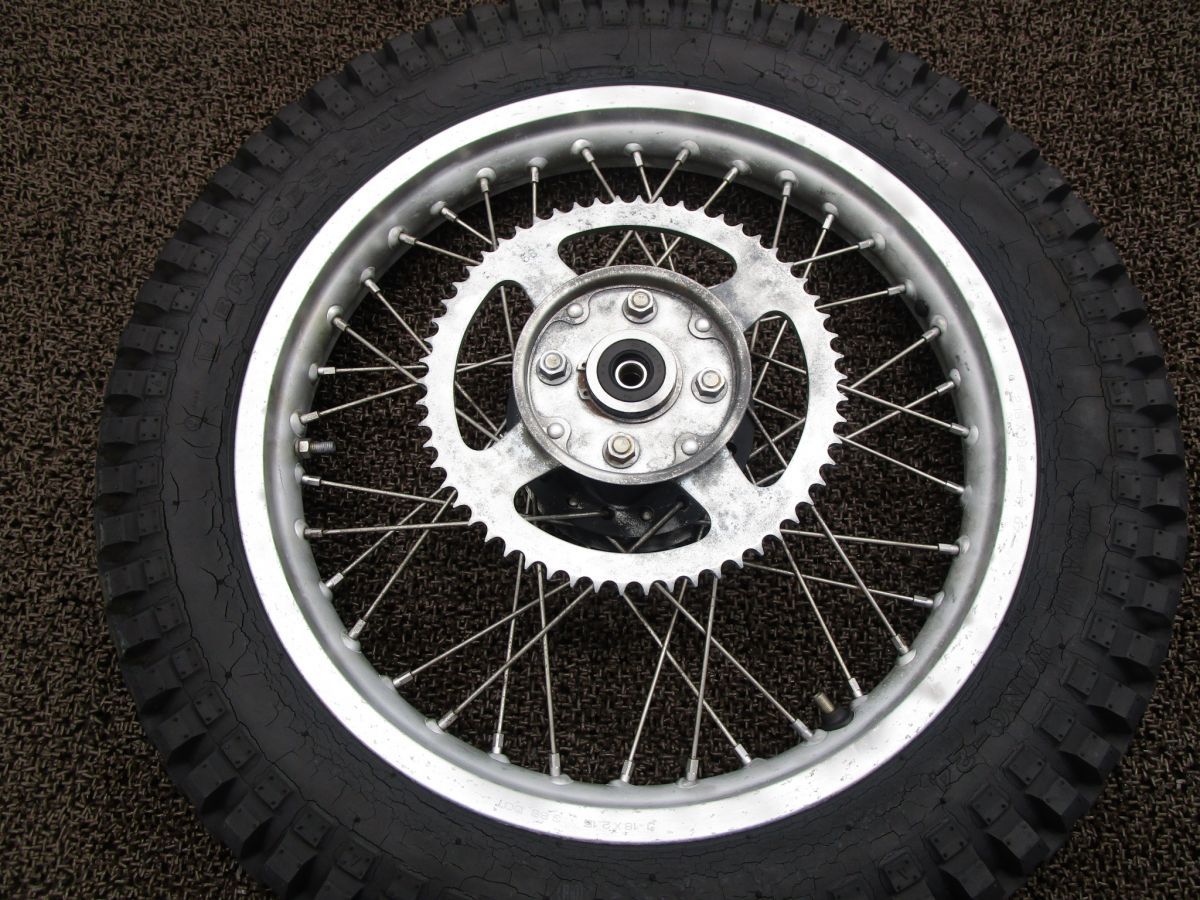 TL125 リアホイール スプロケット B2624！JD06 ホンダ 【 JD06E 】 キャブ車