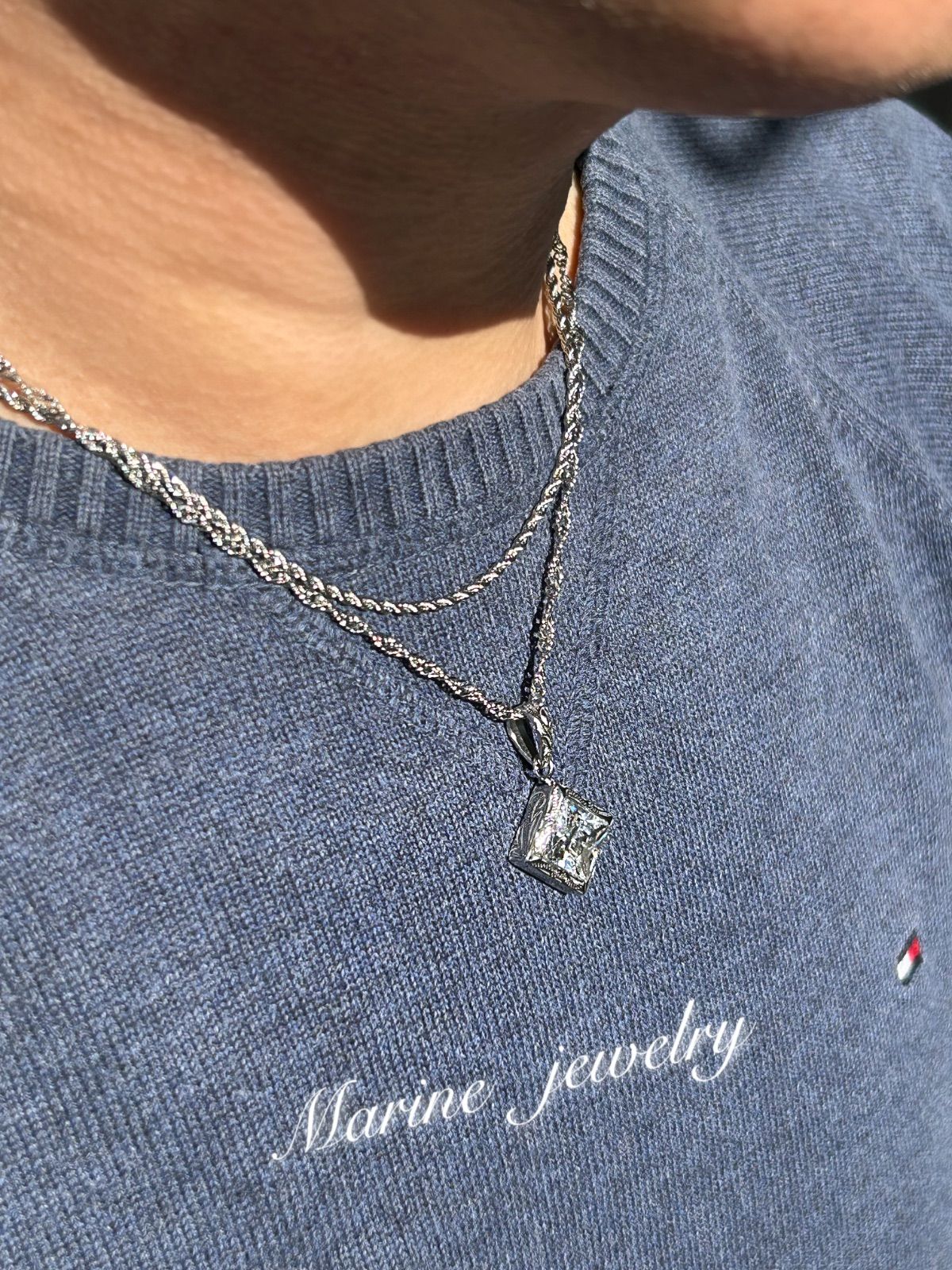 NEW》MANA square ✖️オーシャンウィスパーチェーン ハワイアン 