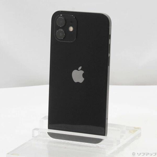 iPhone12 64GB ブラック SIMフリー ソフマップ 〔品〕 iPhone12 64GB ブラック MGHN3J／A SIMフリー【348
