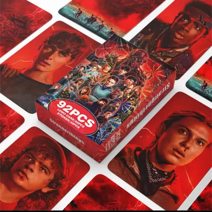 Strangerthings ストレンジャーシングス カード92枚セット ステッカー
