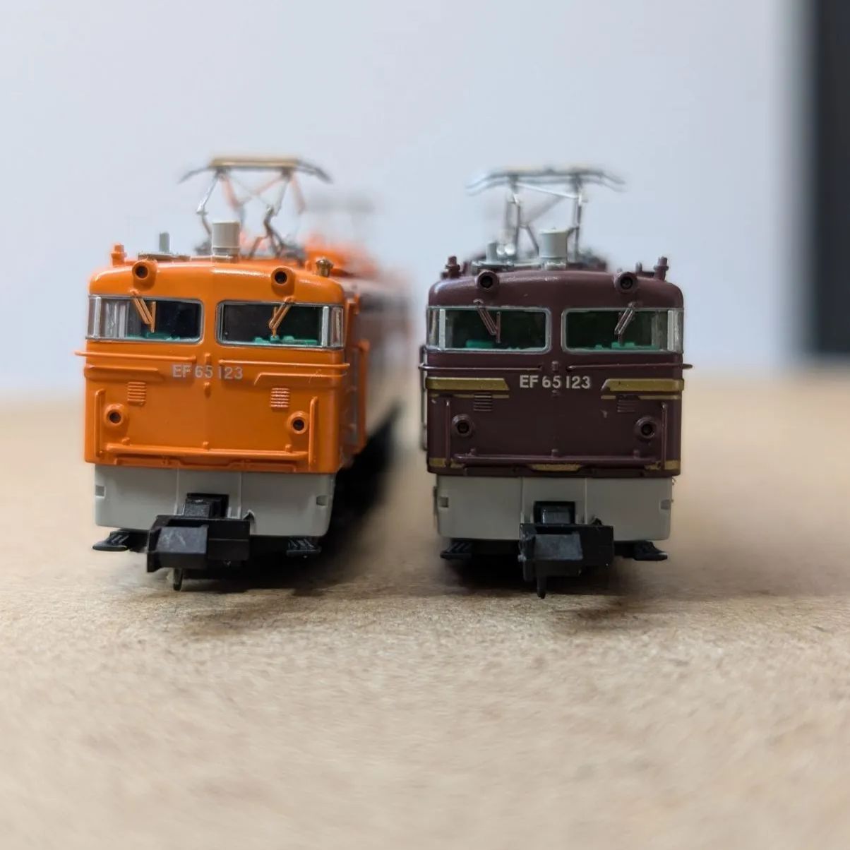 セットバラシ マイクロエース10周年記念商品EF65‐123新旧塗装セット