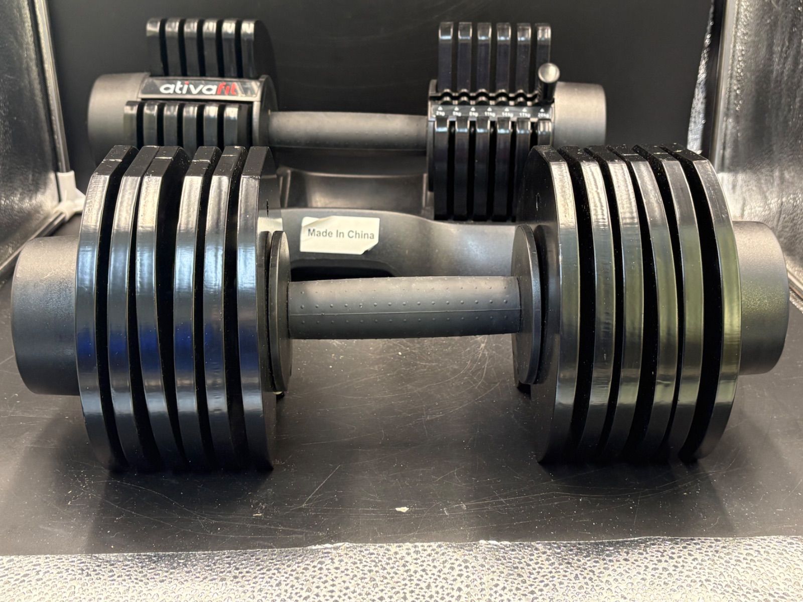 ATIVAFIT 可変式ダンベル 20kg ×2個セット - メルカリ