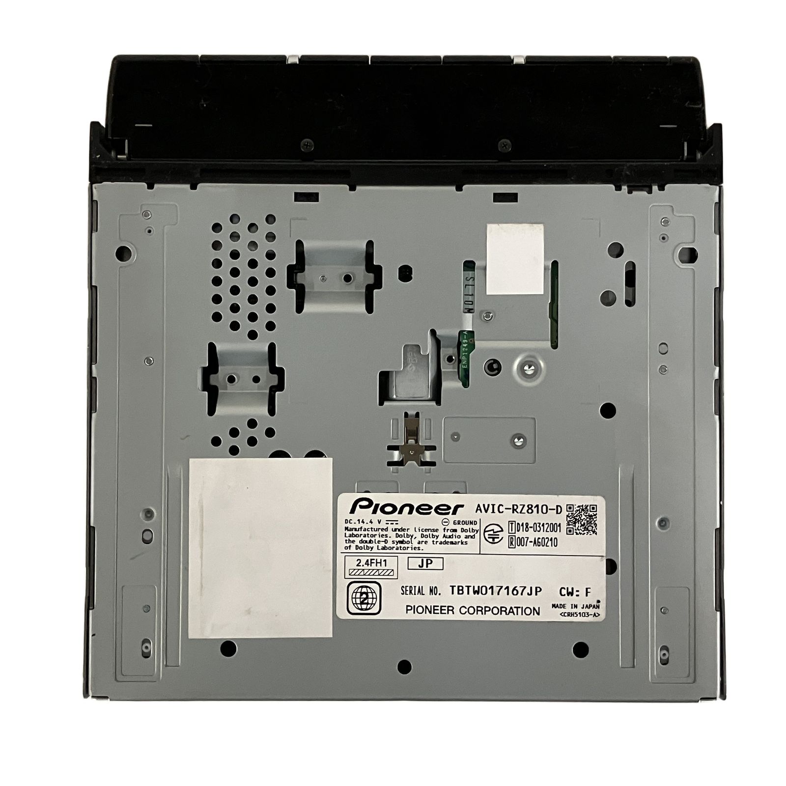 Pioneer AVIC-RZ810 -D 地図データ2019年度 パイオニア サイバーナビ 