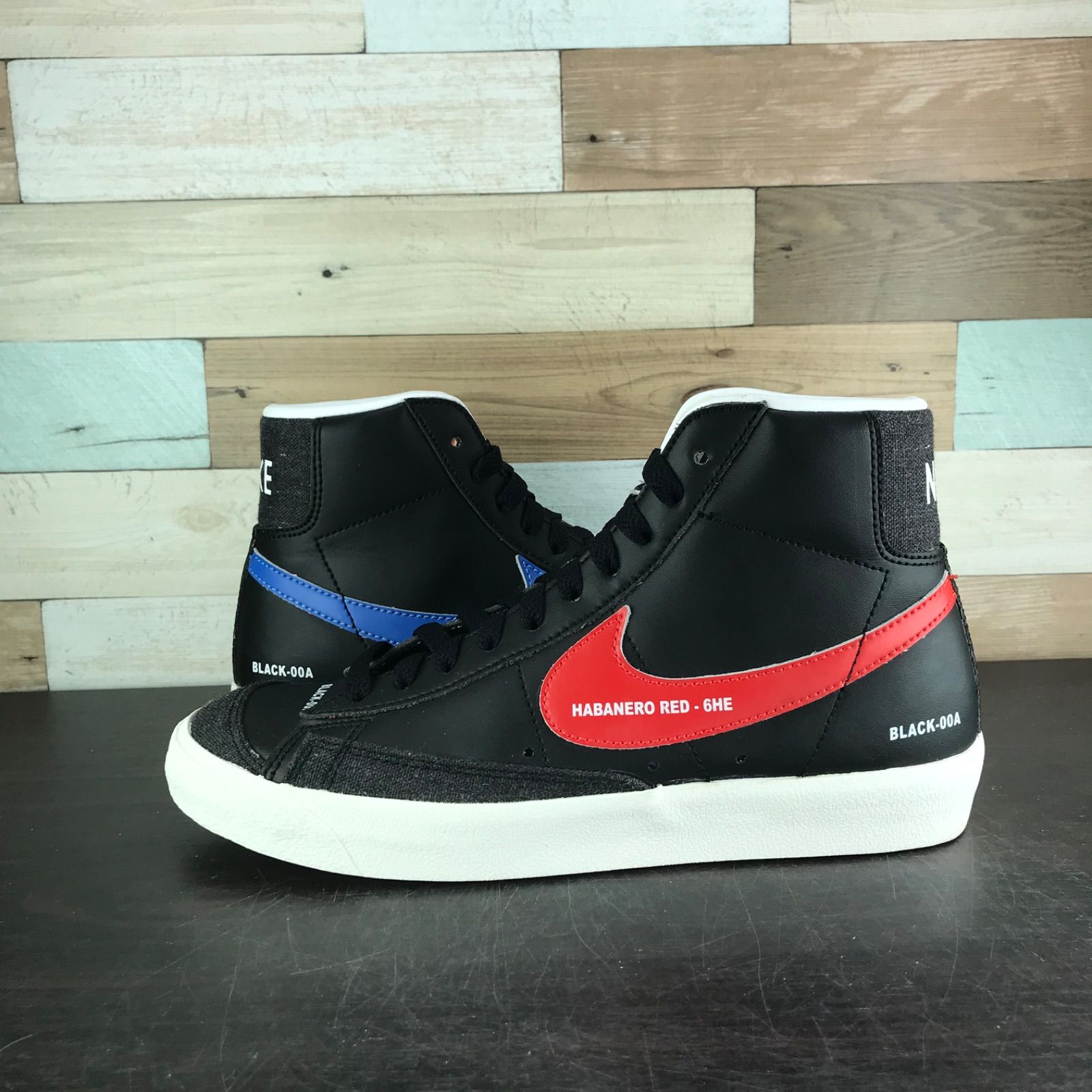 NIKE BLAZER MID 77 BLACK ナイキ ブレイザー ミッドカット 77 