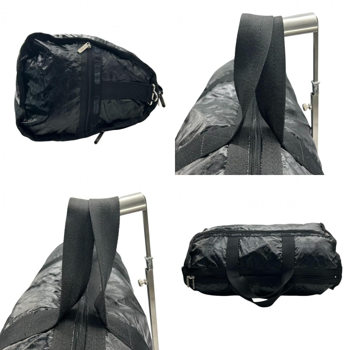 未使用級】レスポートサック LeSportsac ボストンバッグ ラージ