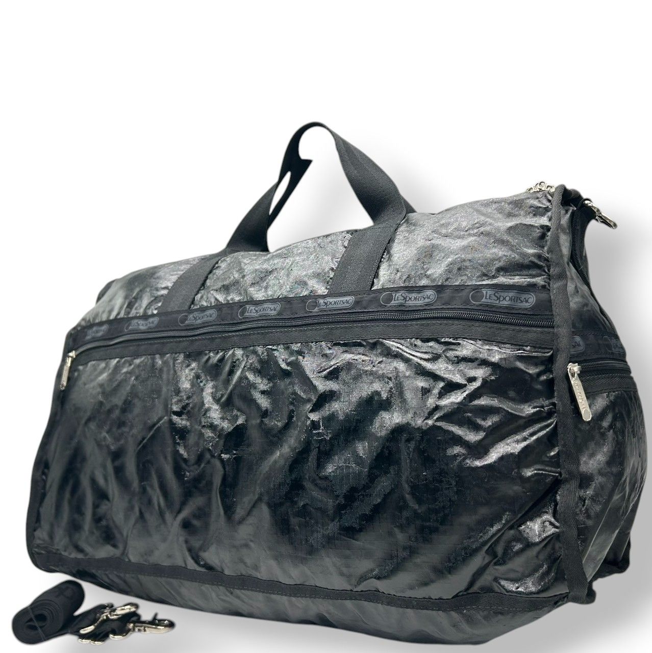 未使用級】レスポートサック LeSportsac ボストンバッグ ラージ