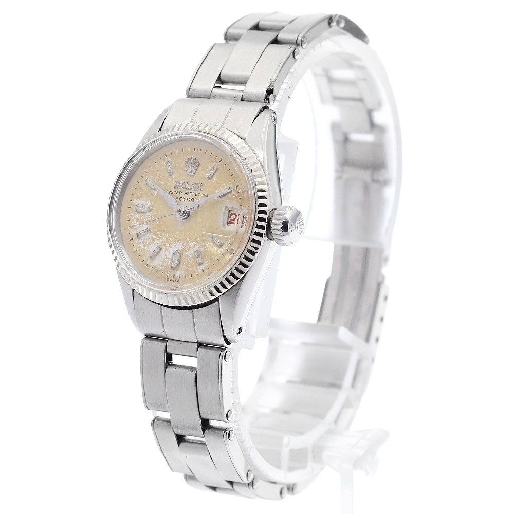 ロレックス ROLEX 6517 オイスターパーペチュアル レディデイト Cal.1130 WGベゼル 自動巻き レディース _938018 ロレックス ROLEX 6517 オイスターパーペチュアル レディデイト Cal