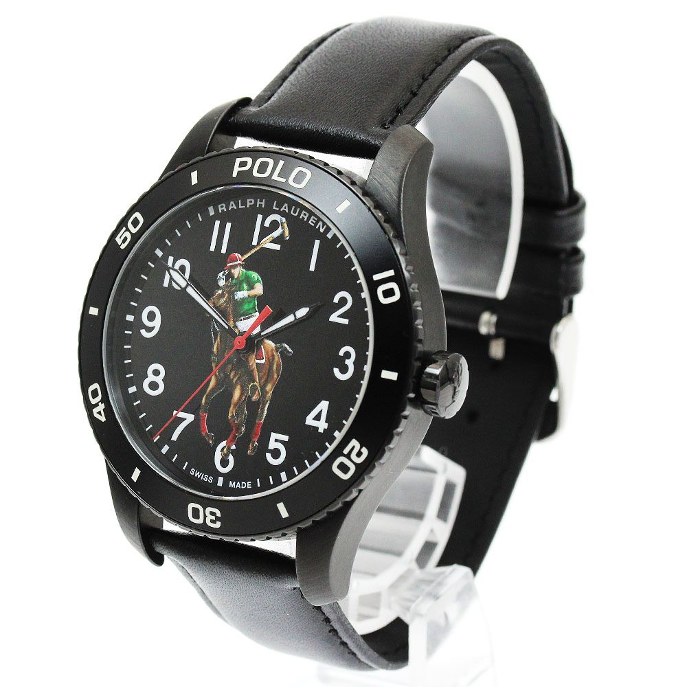  ラルフローレン RALPH LAUREN 472836828001 ポロウォッチ 自動巻き メンズ 箱 保証書付き_939820 プチプラ 自動巻き時計 腕時計(アナログ)