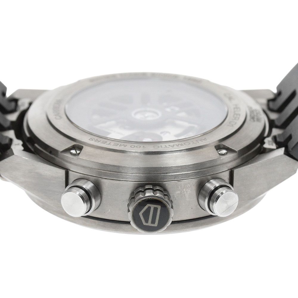  タグホイヤー TAG HEUER CAR208Z-0 カレラ ホイヤー01 クロノグラフ 自動巻き メンズ 保証書付き_942492 ニット 自動巻き時計 腕時計(アナログ)