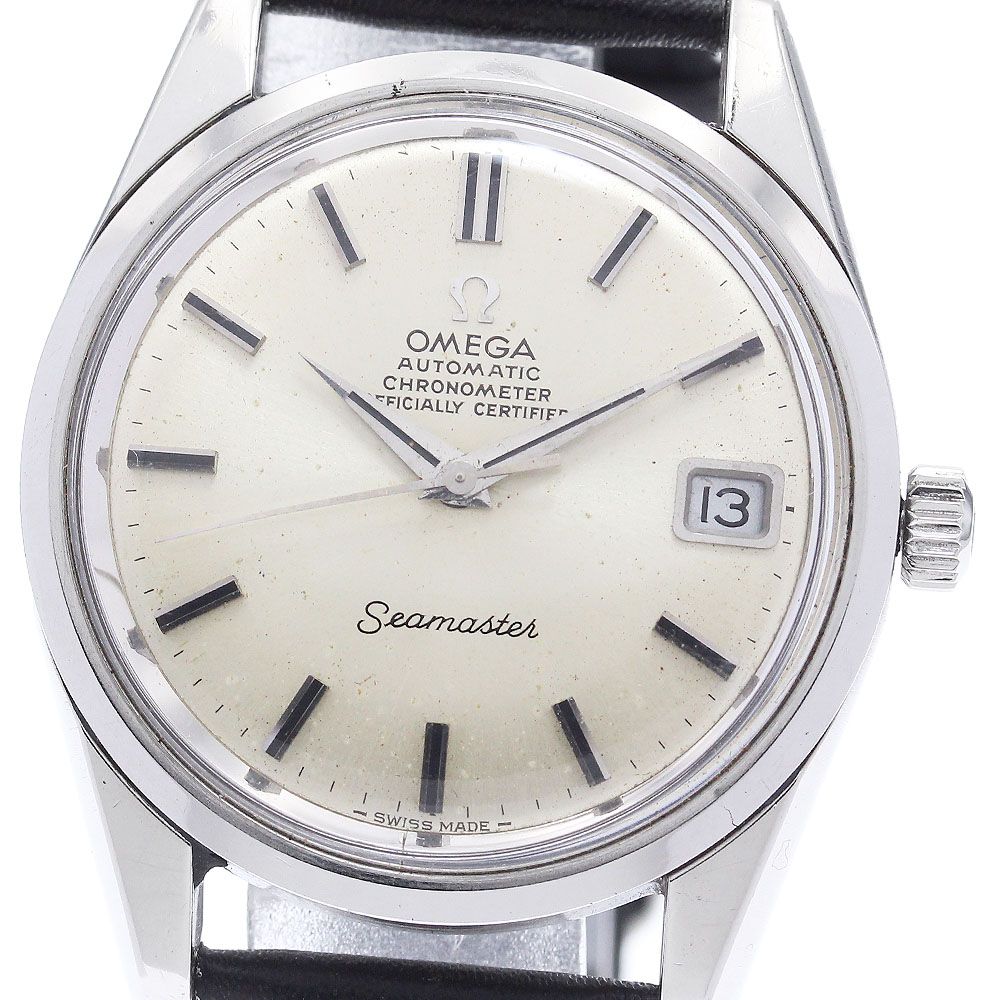 訳あり オメガ OMEGA 166.010SP|168.024 シーマスター デイト cal.564 自動巻き メンズ _939172