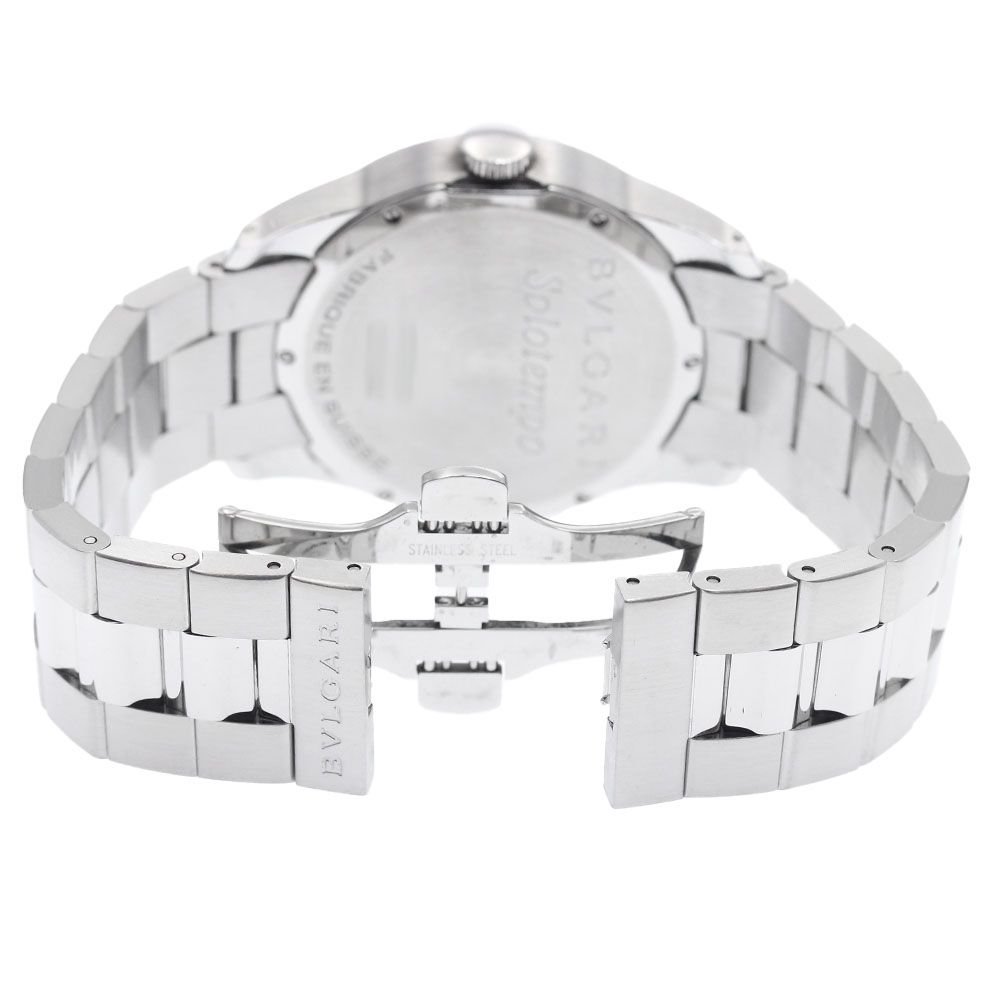 ブルガリ BVLGARI ST37S ソロテンポ クォーツ メンズ _941196 - メルカリ