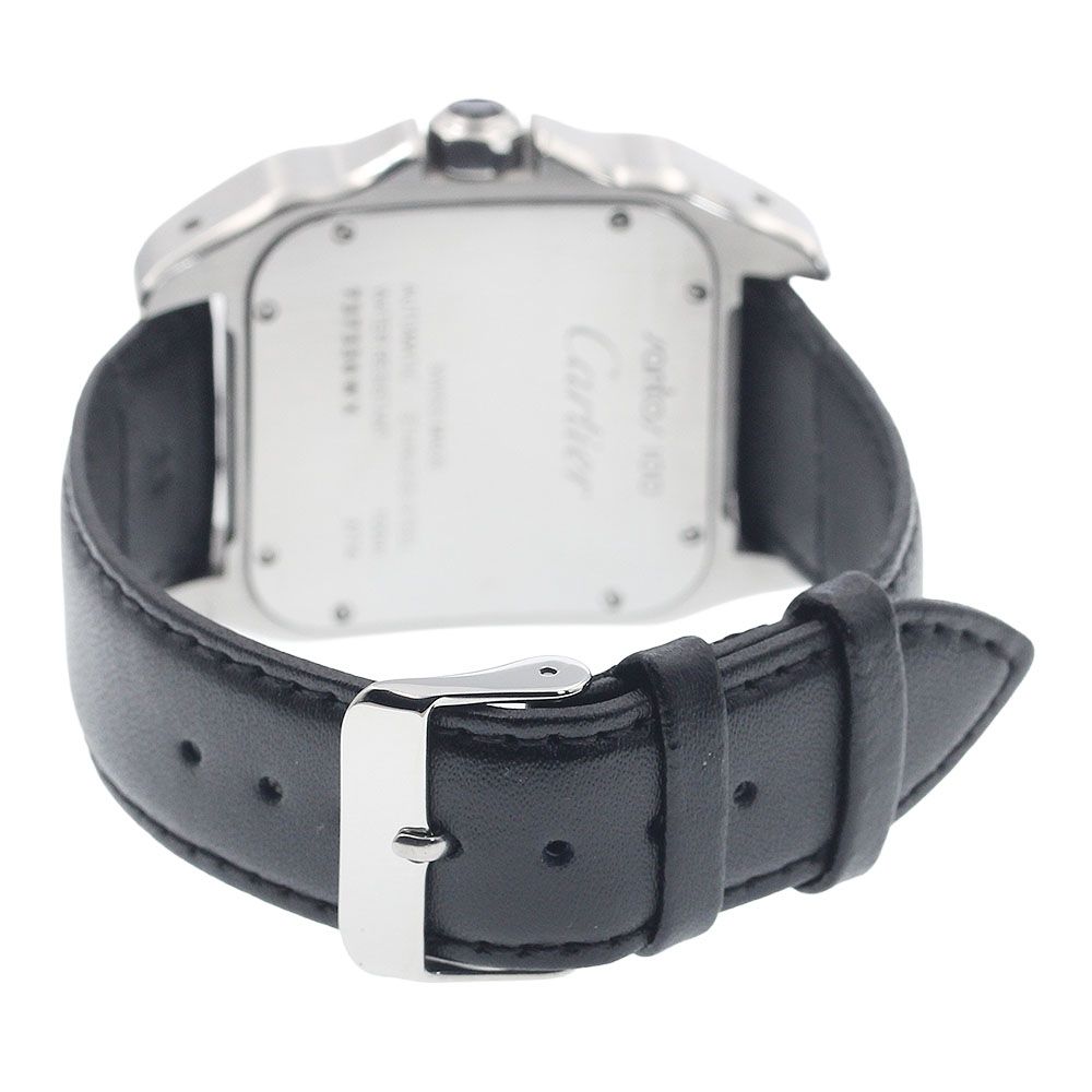 カルティエ CARTIER W20073X8 サントス100 LM 自動巻き メンズ _942236