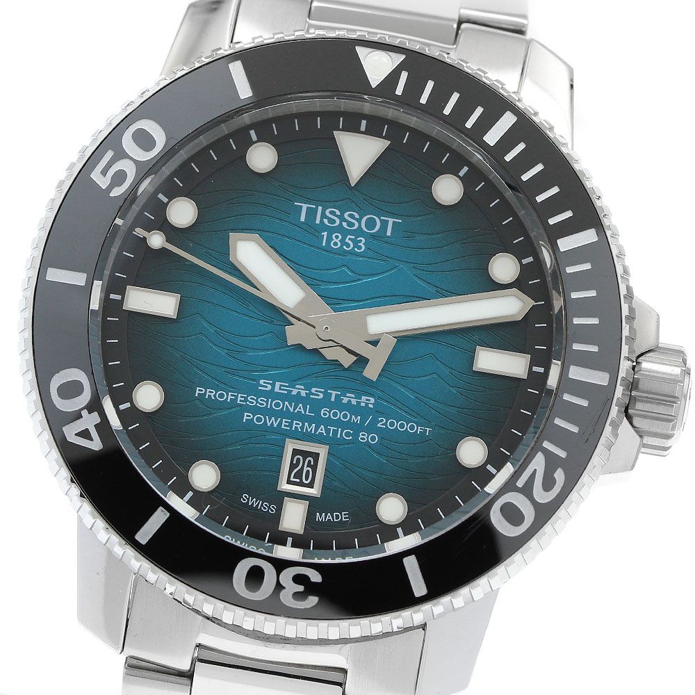 ティソ TISSOT T120607A シースター 2000 プロフェッショナル デイト 自動巻き メンズ _939418