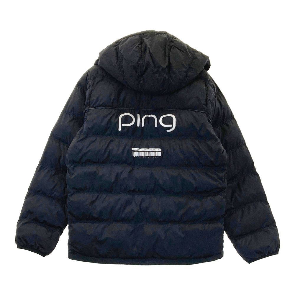 サイズ：L PING ピン 2024年モデル 2WAY 長袖ジップ中綿ジャケット