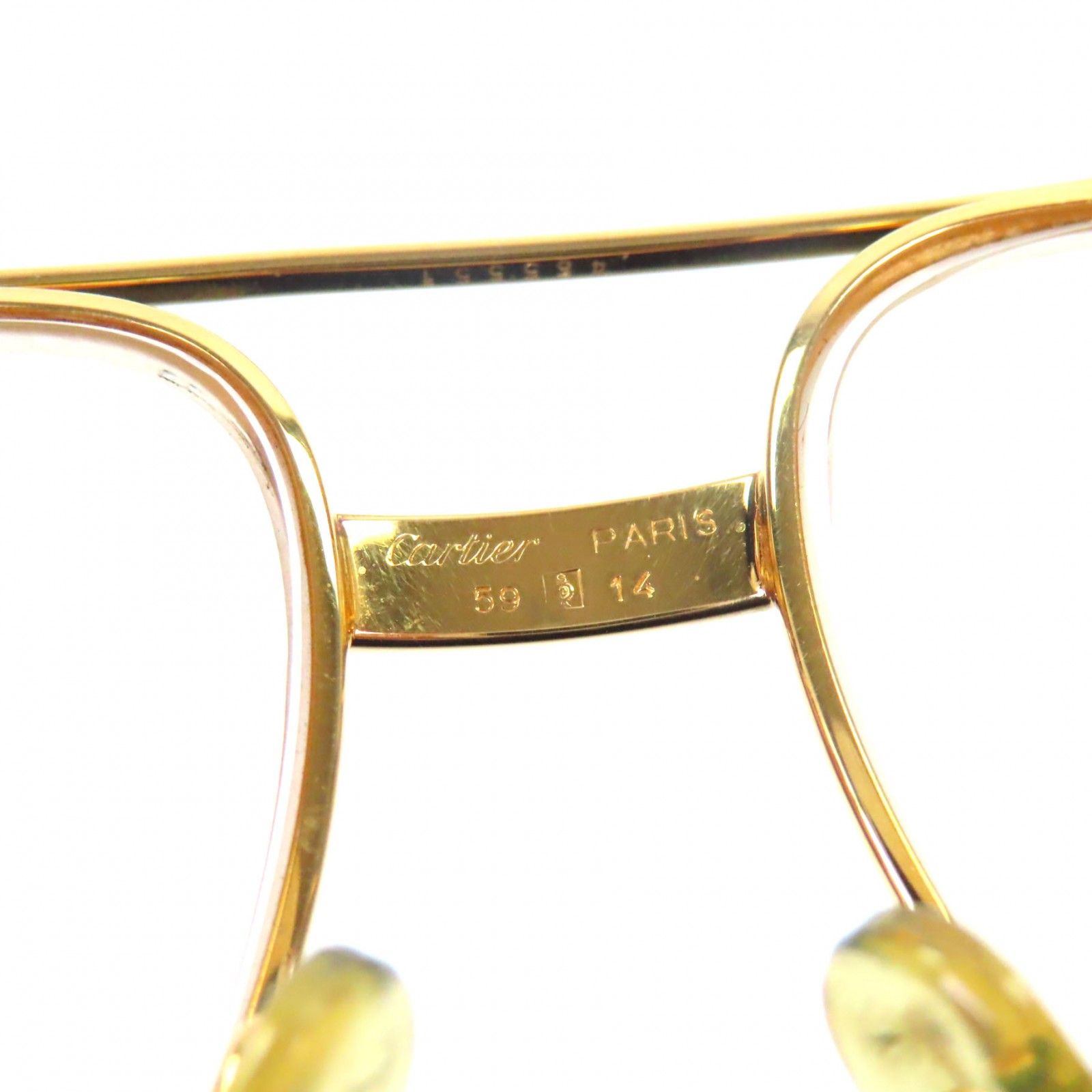 美品▽Cartier カルティエ ヴィンテージ トリニティ ツーブリッジ ロゴ