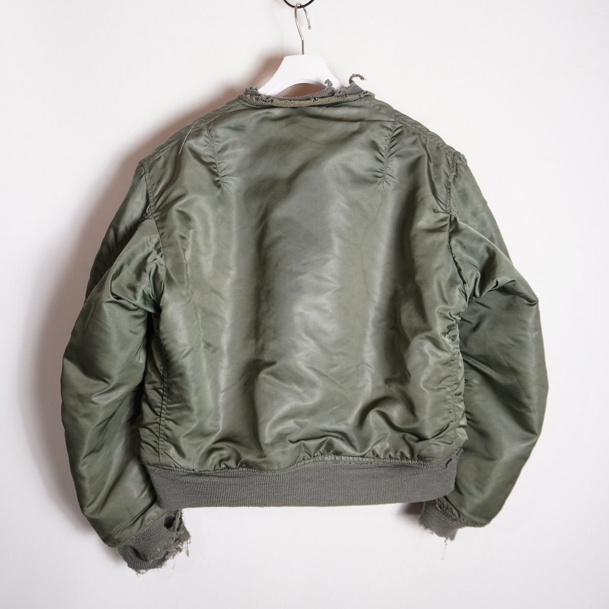 希少 70s ALPHA INDUSTRIES アルファ USAF MA-1 フライト ジャケット 