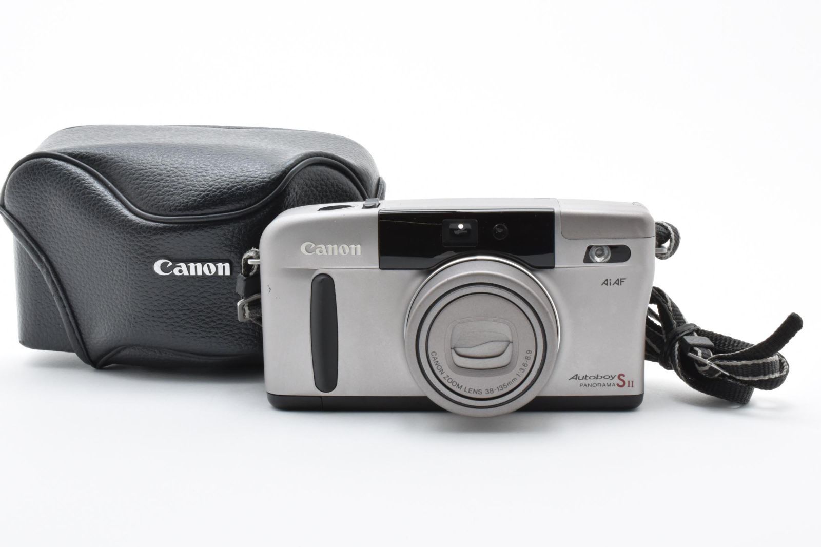 ■ Good Condition ■ Canon Canon Autoboy S II Panorama “Operation Confirmed, Case Included” 38-135mm F3.6-8.9 Compact Film Camera #A0946