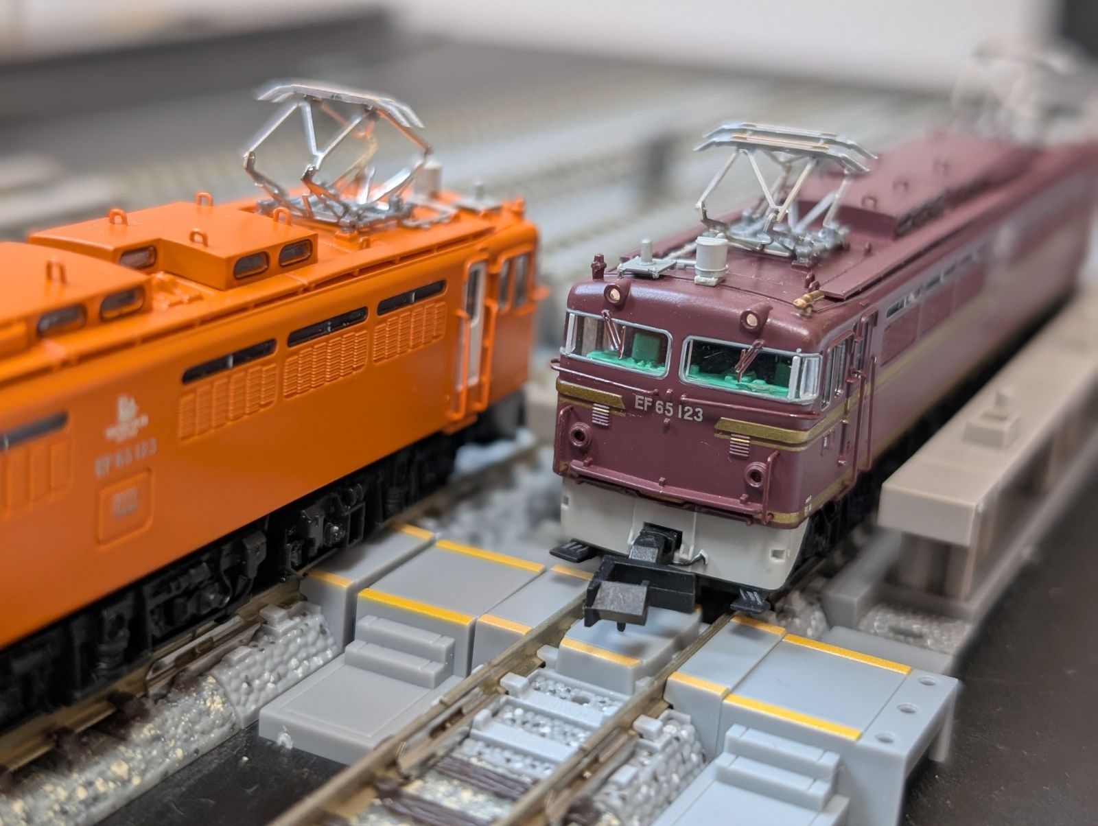 セットバラシ マイクロエース10周年記念商品EF65‐123新旧塗装セット