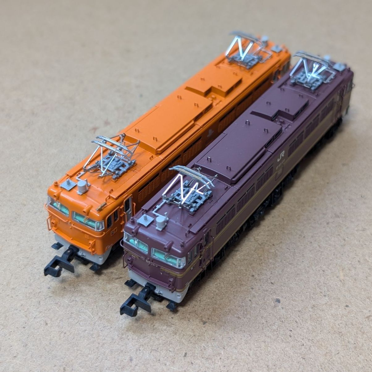 セットバラシ マイクロエース10周年記念商品EF65‐123新旧塗装セット