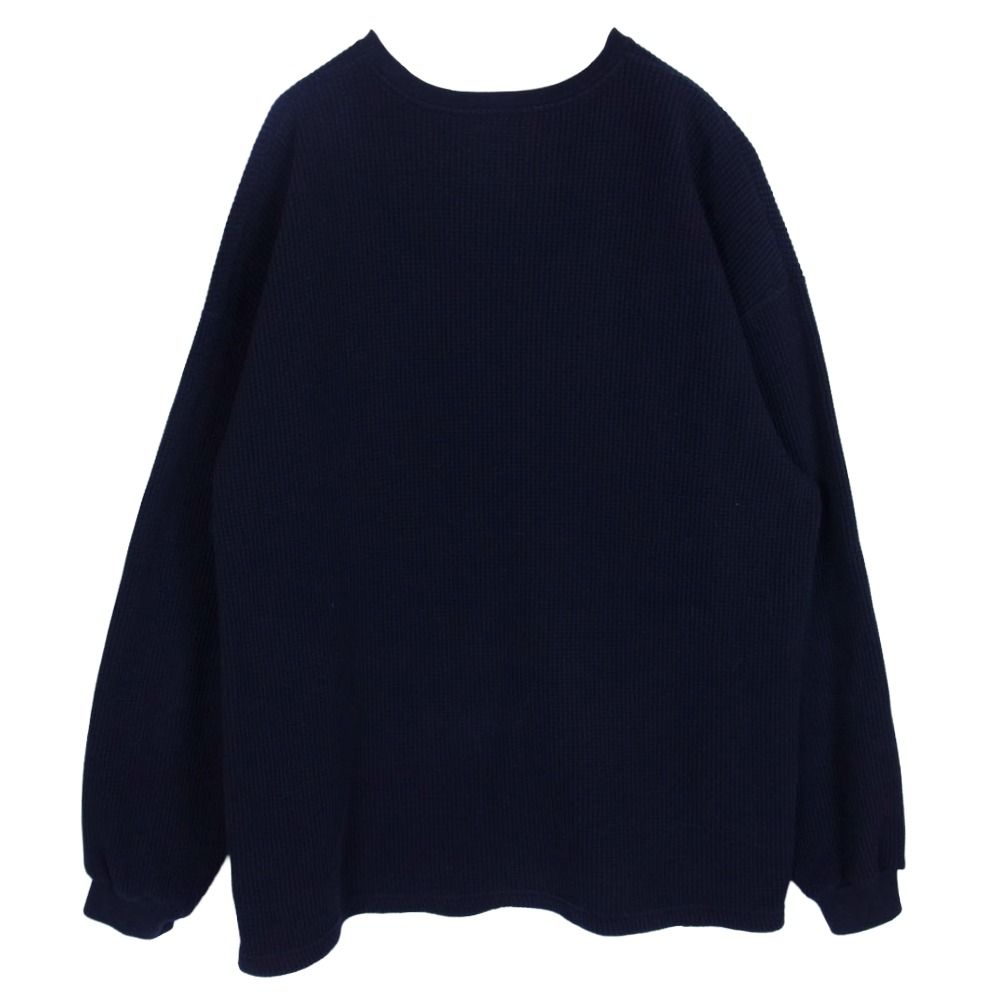 WTAPS ダブルタップス 22AW 222ATDT-CSM15 Waffle LS Cotton ワッフル