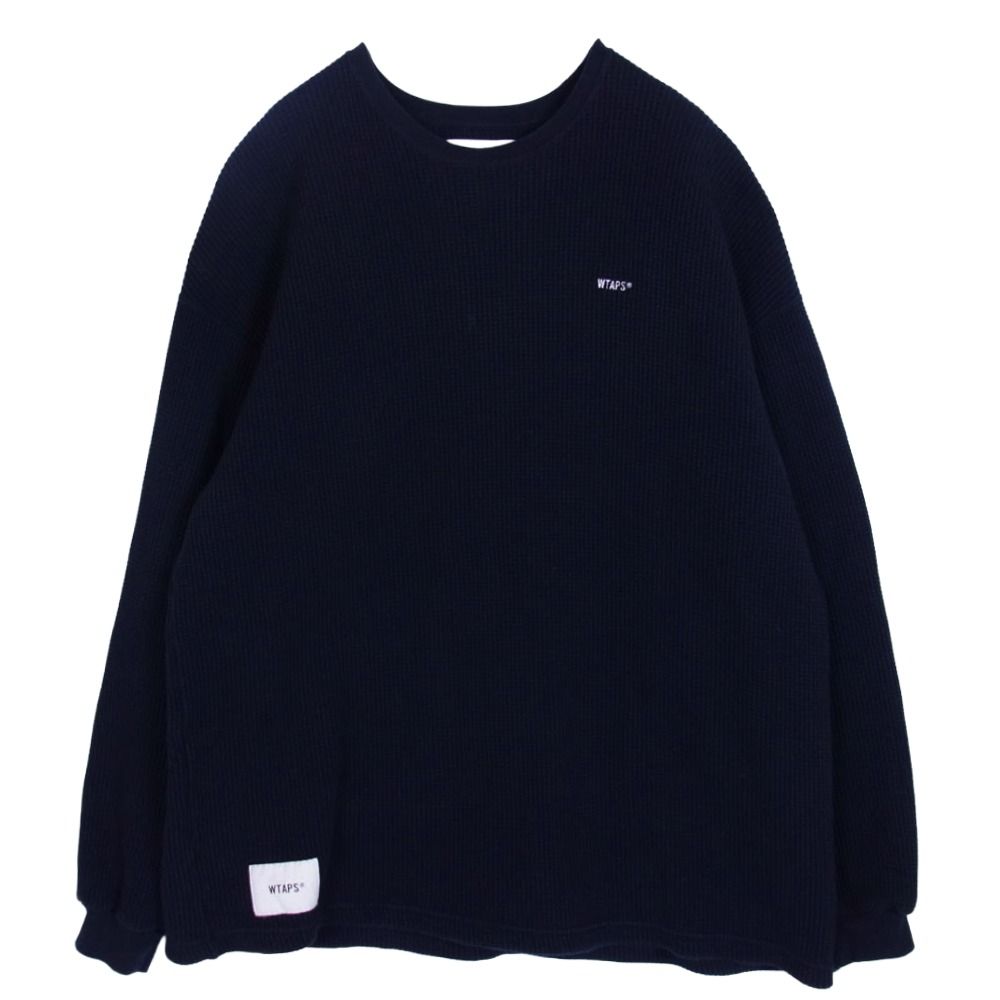 WTAPS ダブルタップス 22AW 222ATDT-CSM15 Waffle LS Cotton ワッフル