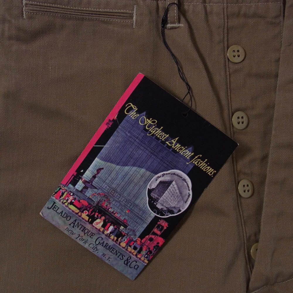 JELADO ジェラード AG94341A 41 Khaki Lastresort Chino Cloth チノ