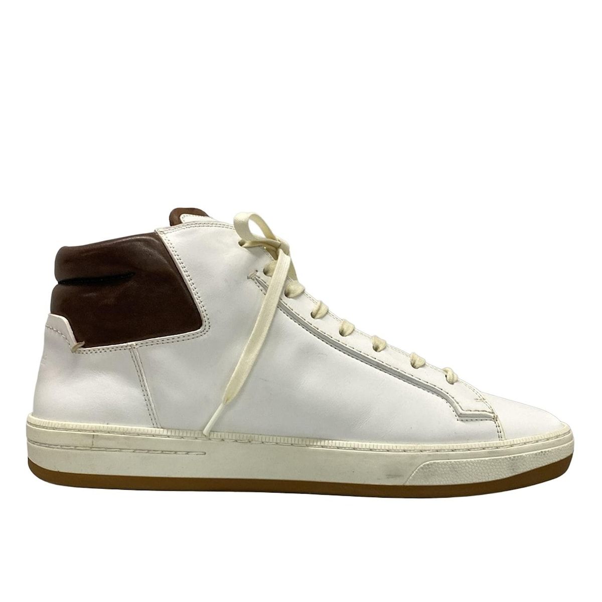 berluti(ベルルッティ) スニーカー 7 メンズ - 白×ブラウン ハイカット
