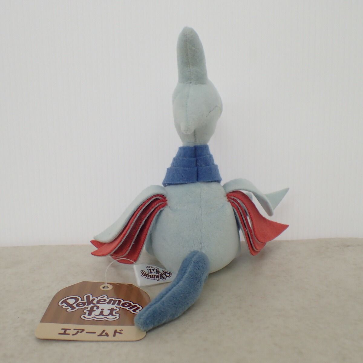 新品・紙タグ付き ポケモン fit エアームド ポケモンセンター ポケモンセンター ぬいぐるみ ポケモンfit エアームド 紙タグ付き