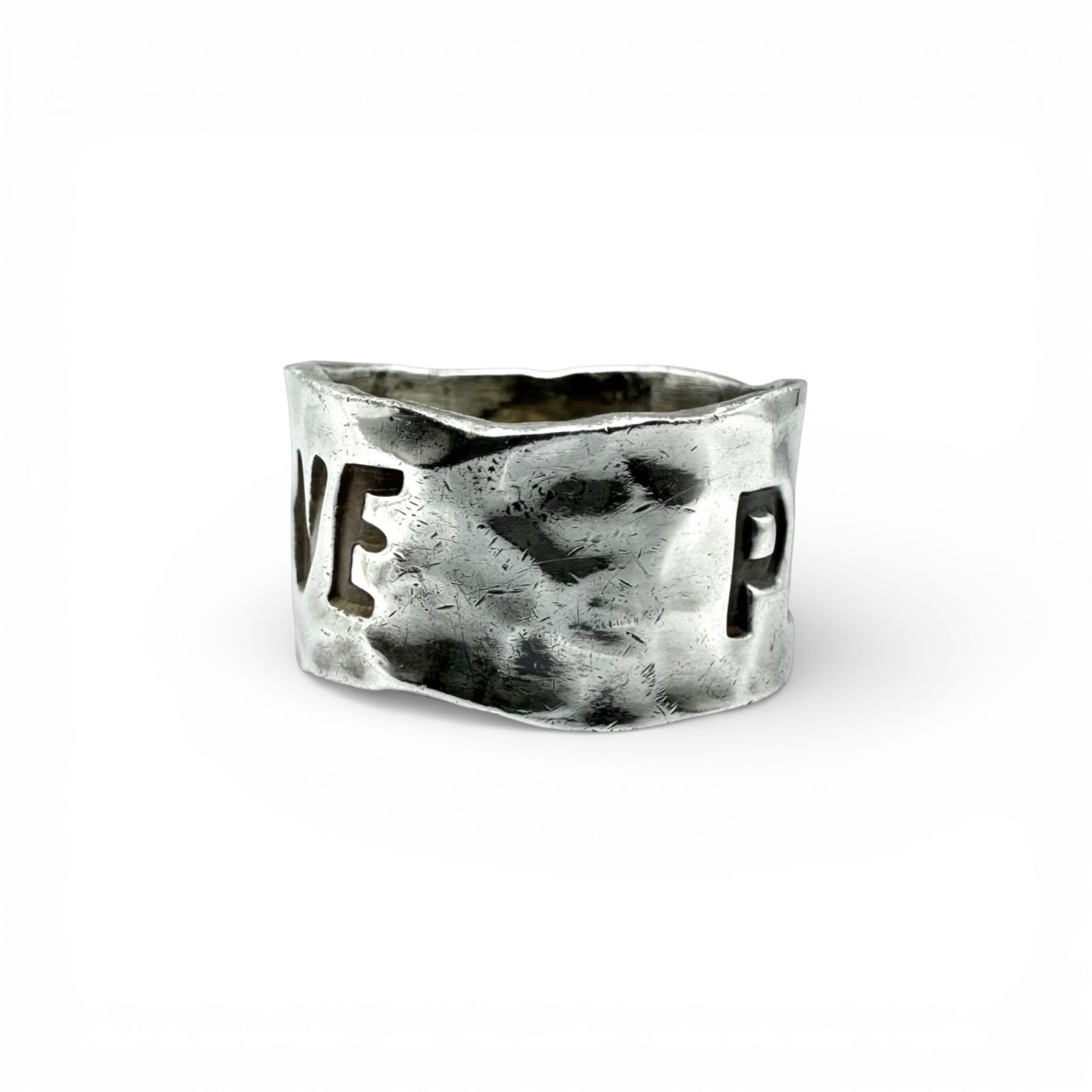 LOVE&PEACE】MEXICO Silver 925 刻印 90s Vintage Design Ring