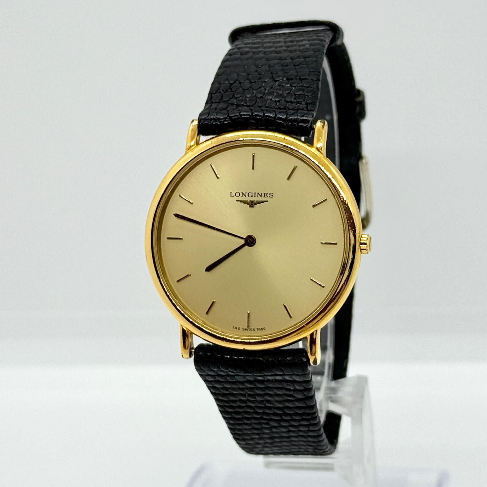 LONGINES ロンジン グランドクラシック L4.620.2 ゴールド QZ ボーイズ 