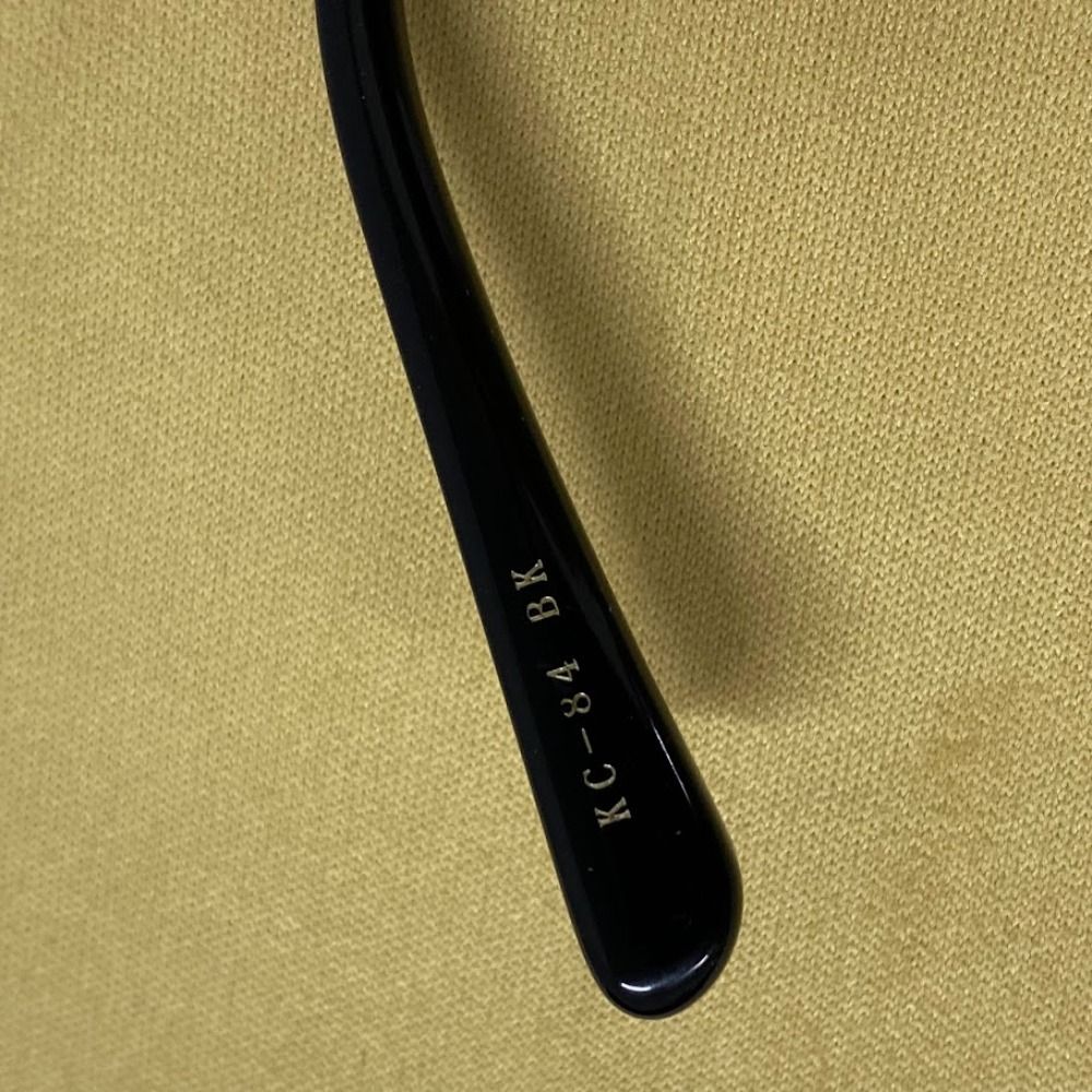 08w15439 金子眼鏡(KANEKO OPTICAL) セルロイドシリーズ KC-84 BK