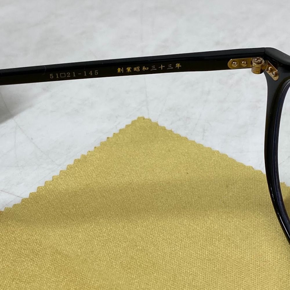 08w15439 金子眼鏡(KANEKO OPTICAL) セルロイドシリーズ KC-84 BK