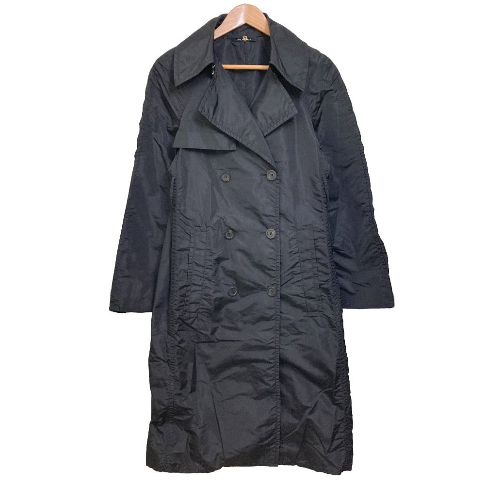 美品 GUCCI グッチ ヴィンテージ ナイロン トレンチコート サイズ40