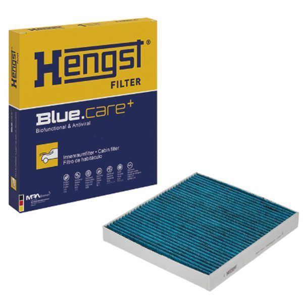 ヘングスト(HENGST) エアコンフィルター メルセデス・ベンツ CLKクラス C209 活性炭・抗菌 内気用 入数：1セット(2個) E970LB01-2