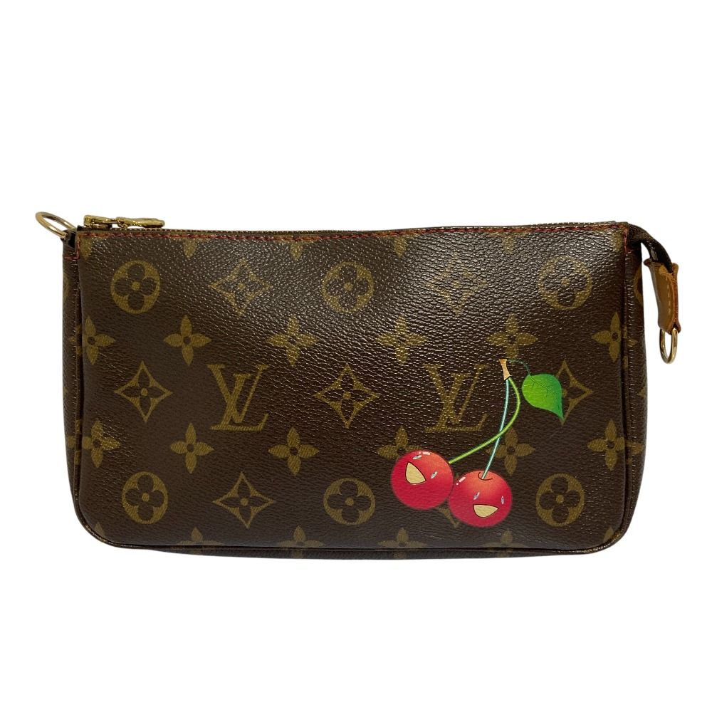 美品 LOUIS VUITTON ルイヴィトン モノグラム チェリーポシェット
