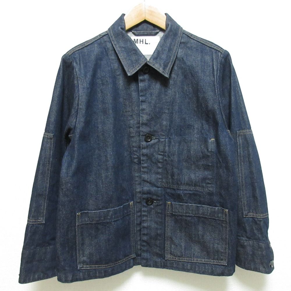 美品 MHL. エムエイチエル マーガレットハウエル CANTON OVERALLS 