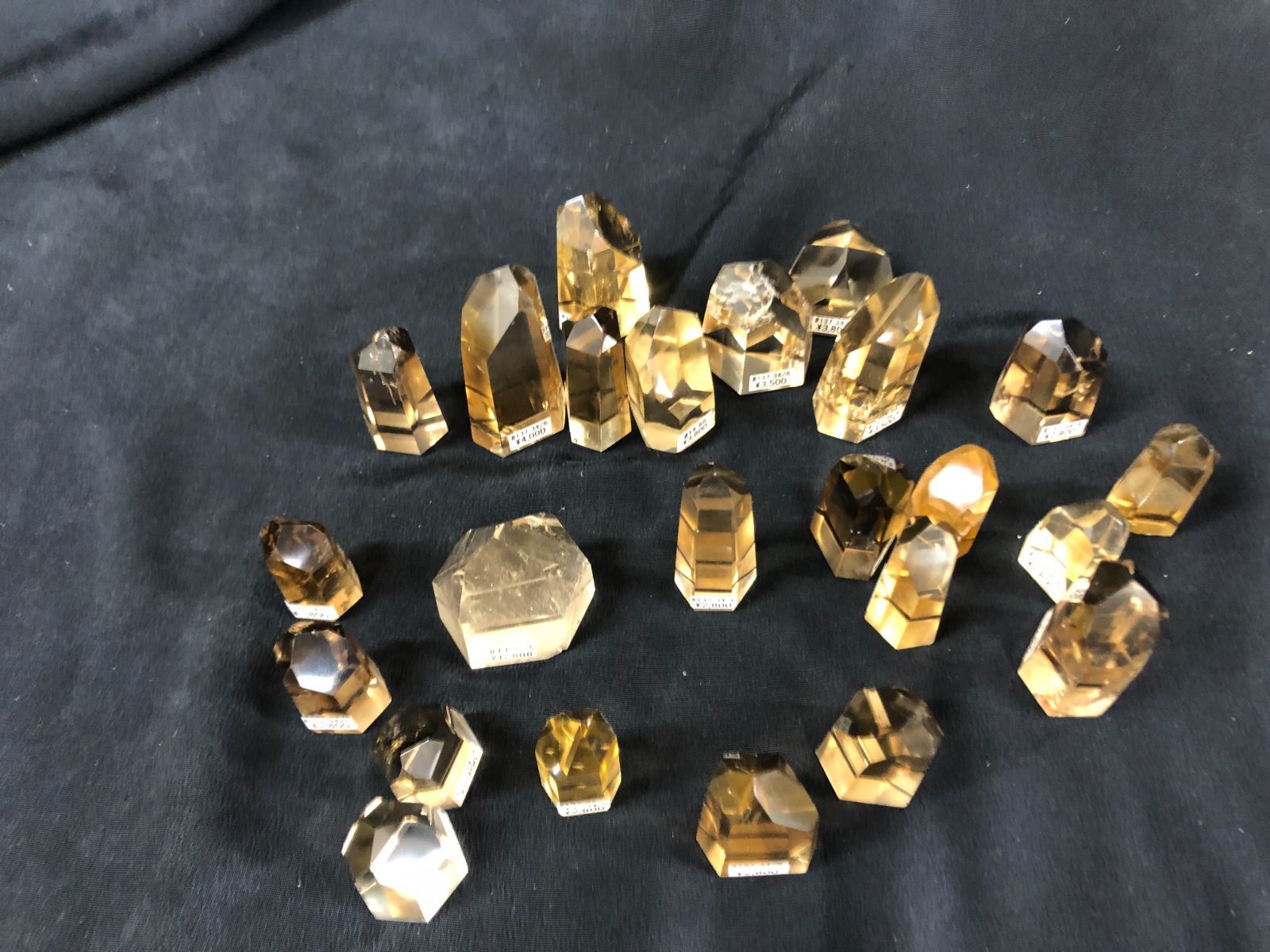 シトリンスモーキーポイントBOX|コリント産