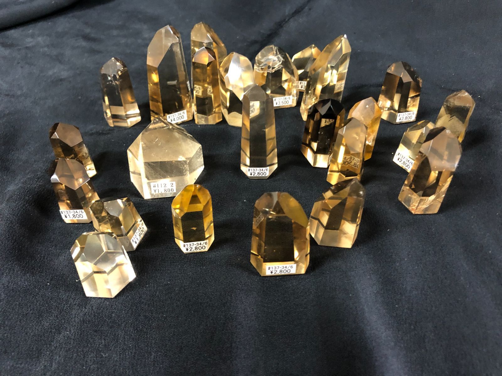 シトリンスモーキーポイントBOX|コリント産